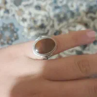 انگشتر عقیق یمن کهنه حرض امام جواد
