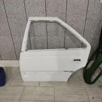 درب کابین عقب سمت شوفر خام رنگ شده سفید