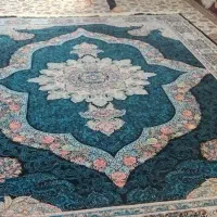 فرش 1000 شانه 3000 تراکم کاشان کاملا نو 12 متری