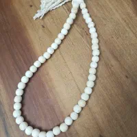تسبیح مهره ای تسبیح چوبی مهره چوبی مکرومه دکوری