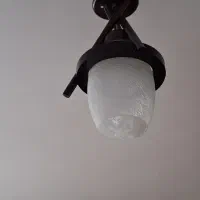 ۴ عدد لوستر چوبی و دیوار کوب|لوستر و چراغ آویز|کرج, کوی مهر|دیوار