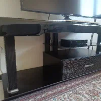 میز تلویزیون شیشه ای