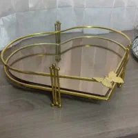 دو عدد سینی آینه ای