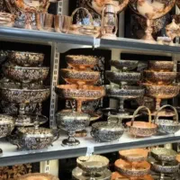 ظروف مسی چک صیادی  سرویس پذیرایی مس