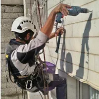 پیچ ورولپلاک نما رول پلاک کردن سنگ باطناب راپل کار|خدمات پیشه و مهارت|اسلامشهر, زرافشان|دیوار