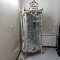گنجه بوفه سلطنتی چوب  آینه کمد  اقساط با اسنپ پی