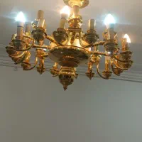 لوستر نورسازان آب طلا کاری