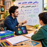 ریاضی هفتم وهشتم ونهم