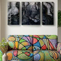 تابلو و ساعت دیواری رزینی ( سیـاسیـاهی )|عمدهفروشی|کرمانشاه, |دیوار