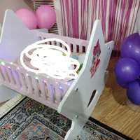 تخت نوزادی نانو|تخت و سرویس خواب|رشت, دیانتی|دیوار