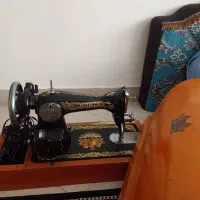 چرخ خیاطی قدیمی جفت شیر|چرخ خیاطی و ریسندگی|فولادشهر, مسکن مهر فولادشهر|دیوار