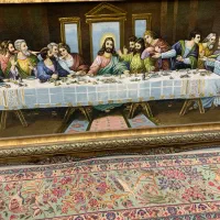 شام آخر برجسته|تابلو فرش|تهران, والفجر|دیوار