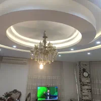 لوستر برنز ۱۲ شعله|لوستر و چراغ آویز|ری, سیزده آبان|دیوار