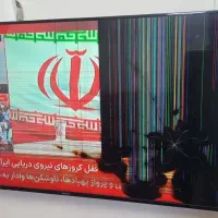 تلویزیون سامسونگ ۴۸ اینچ، پنل شکسته