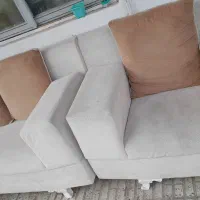 مبل ۷ نفره|مبلمان خانگی و میز عسلی|رشت, بیجارپس|دیوار