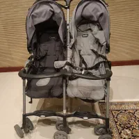 کالسکه دوقلو خارجی evenflo کاملا سالم، نوع سبک