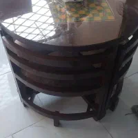 میز فانتزی کم جا و تخت سنتی