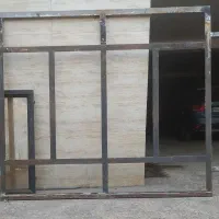 پنجره آهنی بدون جا کولری