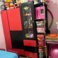 کمد چند تیکه و تخت یه نفره بسیار نو دنگیزک|تخت و سرویس خواب|نظرآباد, نظرآباد|دیوار