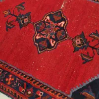 قالیچه آنتیک دستباف|پادری|کرج, باغستان|دیوار