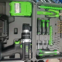 دریل شارژی چکشی پی اپی (باپک ابزار ۴۰پارچه) ضمانت|ماشین‌آلات صنعتی|تبریز, |دیوار