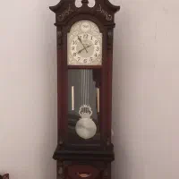 ساعت پایه دار چوبی