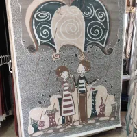 فرش عروسکی تک سایز|فرش|زنجان, |دیوار