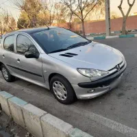 پژو۲۰۶نقره ای مدل۸۴ سالم