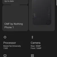 Nothing CMF phone 1 5G 256/8+8|موبایل|نسیم‌شهر, |دیوار