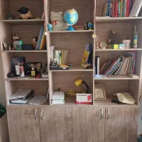 کتابخانه خانگی|کتابخانه، شلف، قفسه‌های دیواری|اصفهان, راه آهن|دیوار