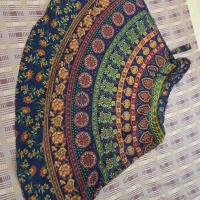 دامن کلوش نخی و نو