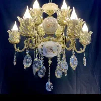 لوسترچینی سرامیکی برنج.۶+۶.شعله/برنز NB light 642