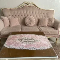 یک دست مبل سلطنتی راحتی به همراه عسلی ها(۷نفره)|مبلمان خانگی و میز عسلی|ورامین, ورامین|دیوار