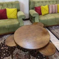 میز و عسلی تمیز روکش گردو