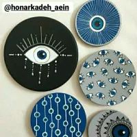 «دیوارکوب هنری چشمزخم