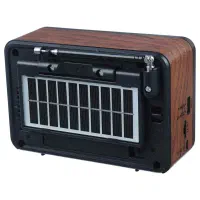 رادیو اسپیکر بلوتوثی خورشیدی گولون مدل نوستالژی|پخش‌کننده همراه|تهران, گمرک|دیوار