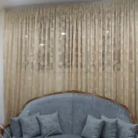 پرده توری پارچه ترک خیلی تمیز