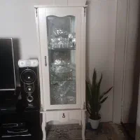 ویترین کوچک و بزرگ و میز تلوزیون