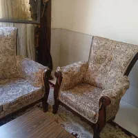 مبل سلطنتی|مبلمان خانگی و میز عسلی|کاشان, عربها|دیوار