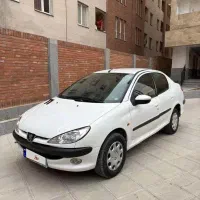 پژو ۲۰۶ sd سفید|خودرو سواری و وانت|مشهد, الهیه|دیوار