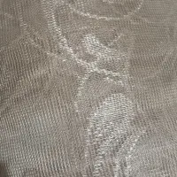 ۲ عدد پرده دانتل کرمی نسکافه ای