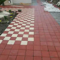 موزاییک،واش بتون،جدول،نرده دور باغچه|خدمات پیشه و مهارت|رشت, بازار|دیوار