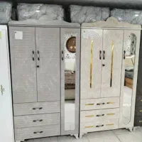 کمد لباس سه درب وکیوم زرین کالا|جاکفشی، کمد، دراور|یاسوج, |دیوار