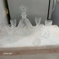 گیلاس خوری باجام و6عددلیوان یاشربت خوری|ظروف سرو و پذیرایی|قم, شهرک سازمان آب|دیوار