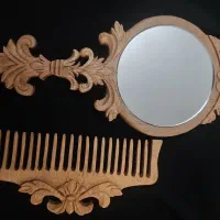 آینه های چوبی|آینه|کرج, کمال‌شهر|دیوار