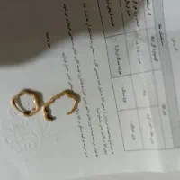 گوشواره طلا.درحدنو