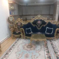 مبل ۹ نفره ساعت میز عسلی سلطنتی پنجه شیری مصری