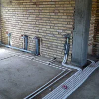 لوله کشی تاسیسات ساختمان