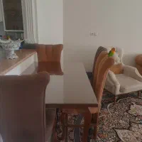 میز ناهار خوری شش نفره با پنج صندلی