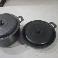 قابلمه و ماهیتابه تفلن سایز بزرگ